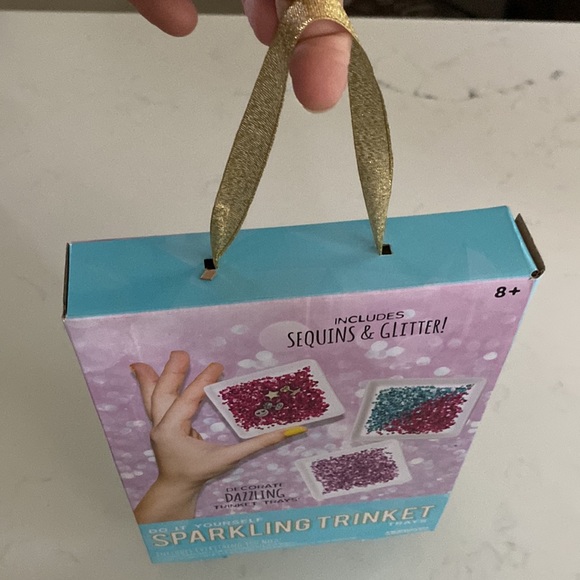 Horizon Group Do It Yourself Sparkling Trinket Trays - Picture 8 of 10